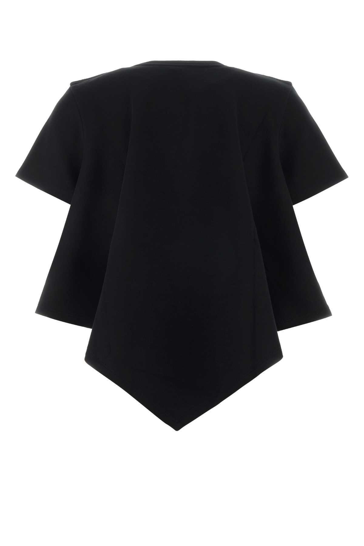 LOEWE Cotton Blend T-Shirt - Black - Image 2 of 2