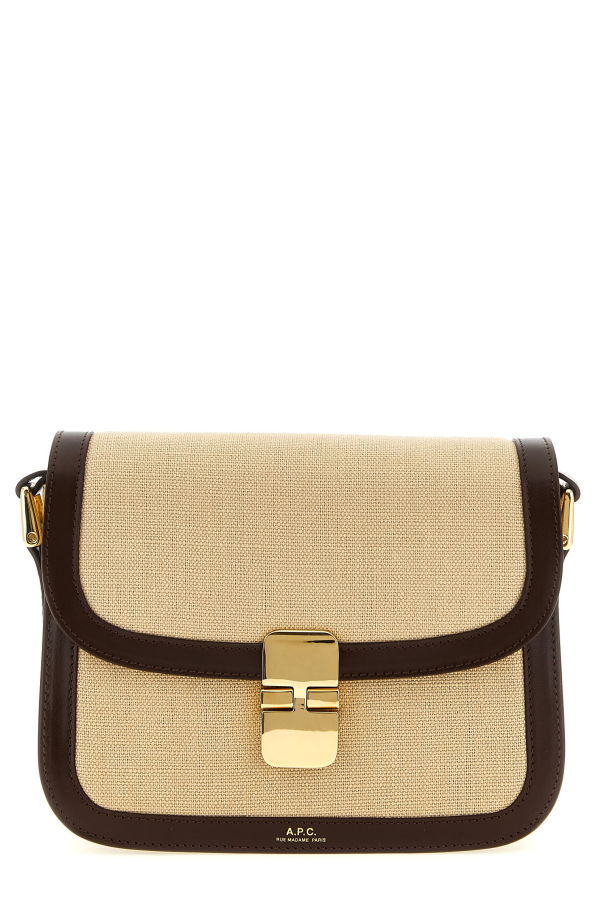 A.P.C. Grace Crossbody Bag - Beige