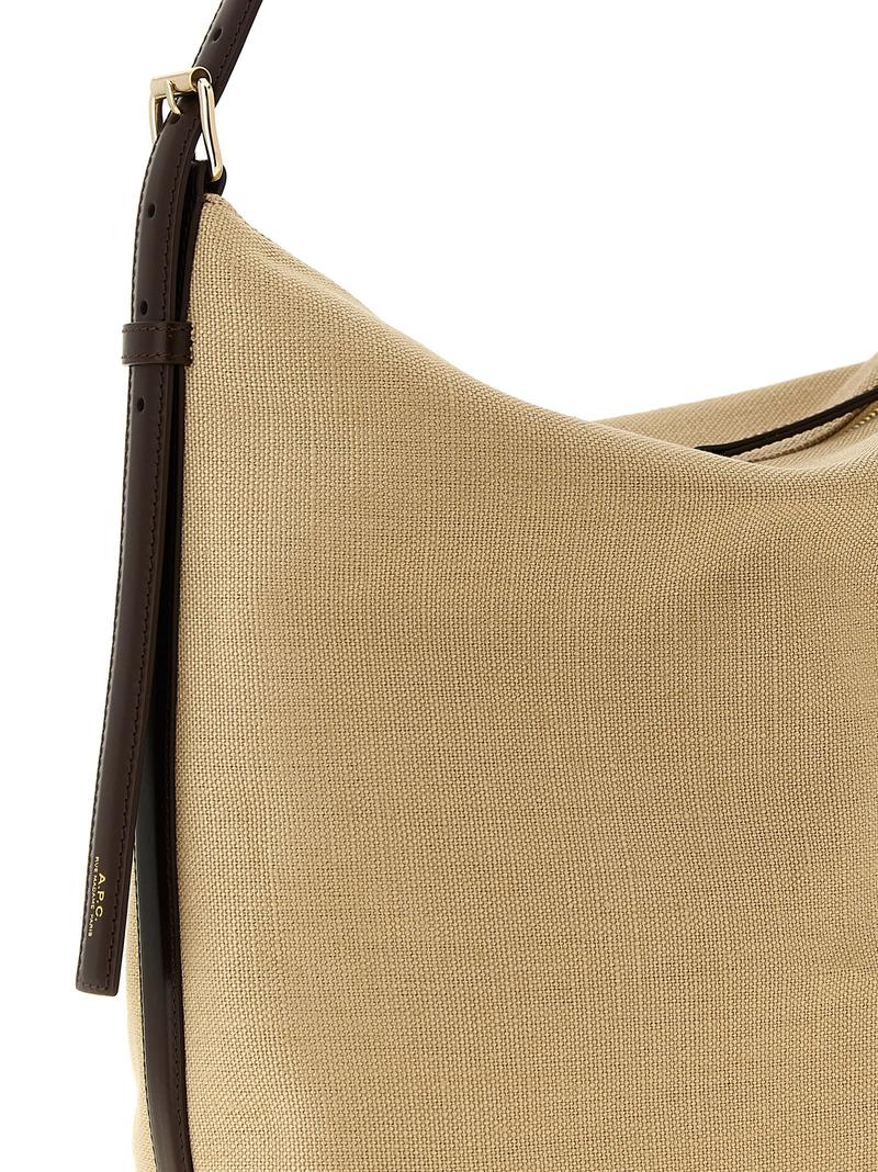A.P.C. Vera Shoulder Bag - Beige