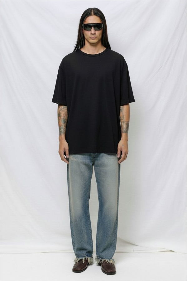 Batoner Black Normandy Linen Shirt