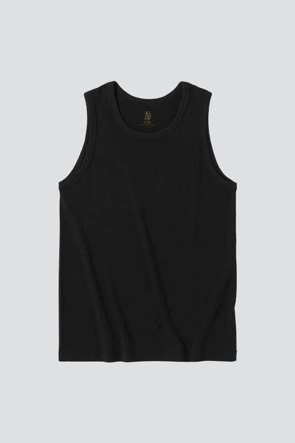 Batoner Black Seamless Inner Tank Top Batoner Black Seamless Inner Tank Top