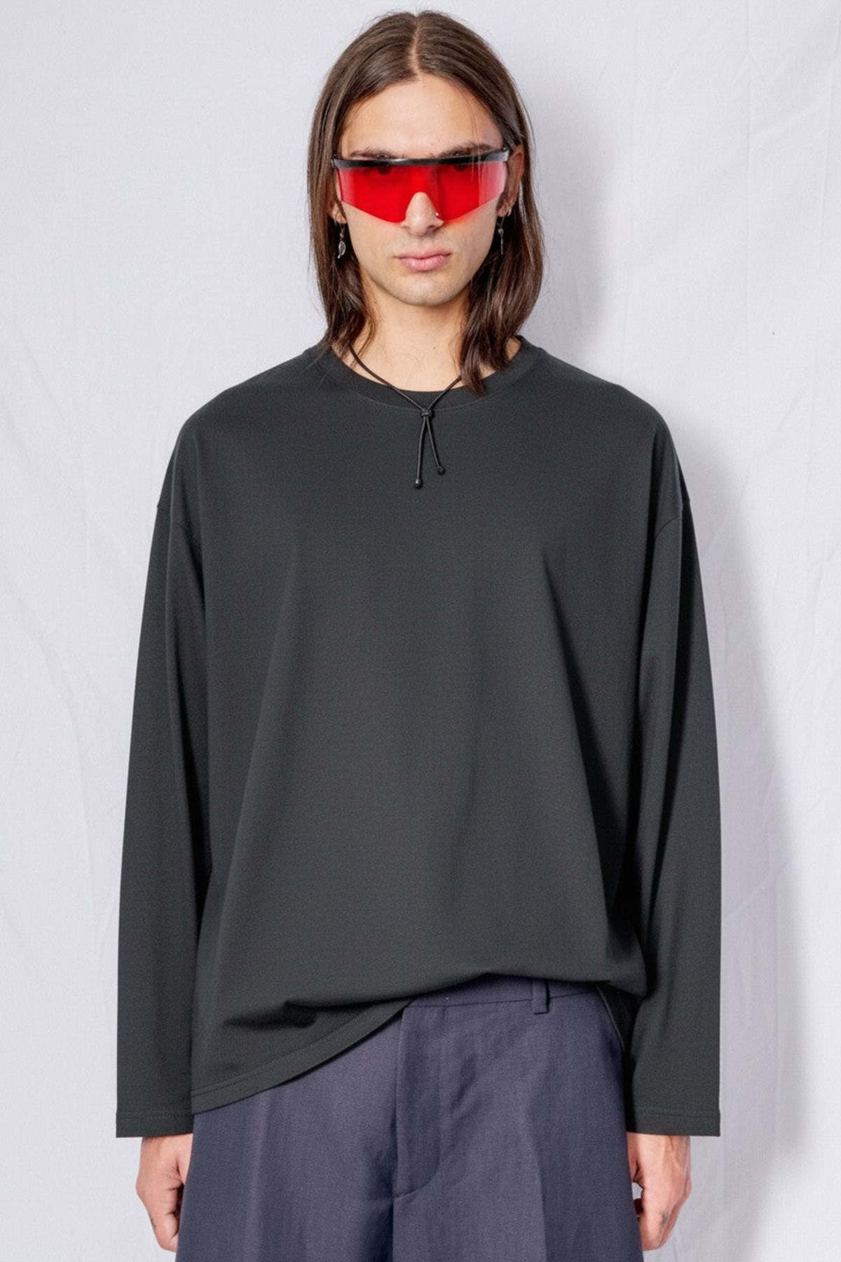 Assembly Shadow Loose Long Sleeve Top - Image 1 of 5