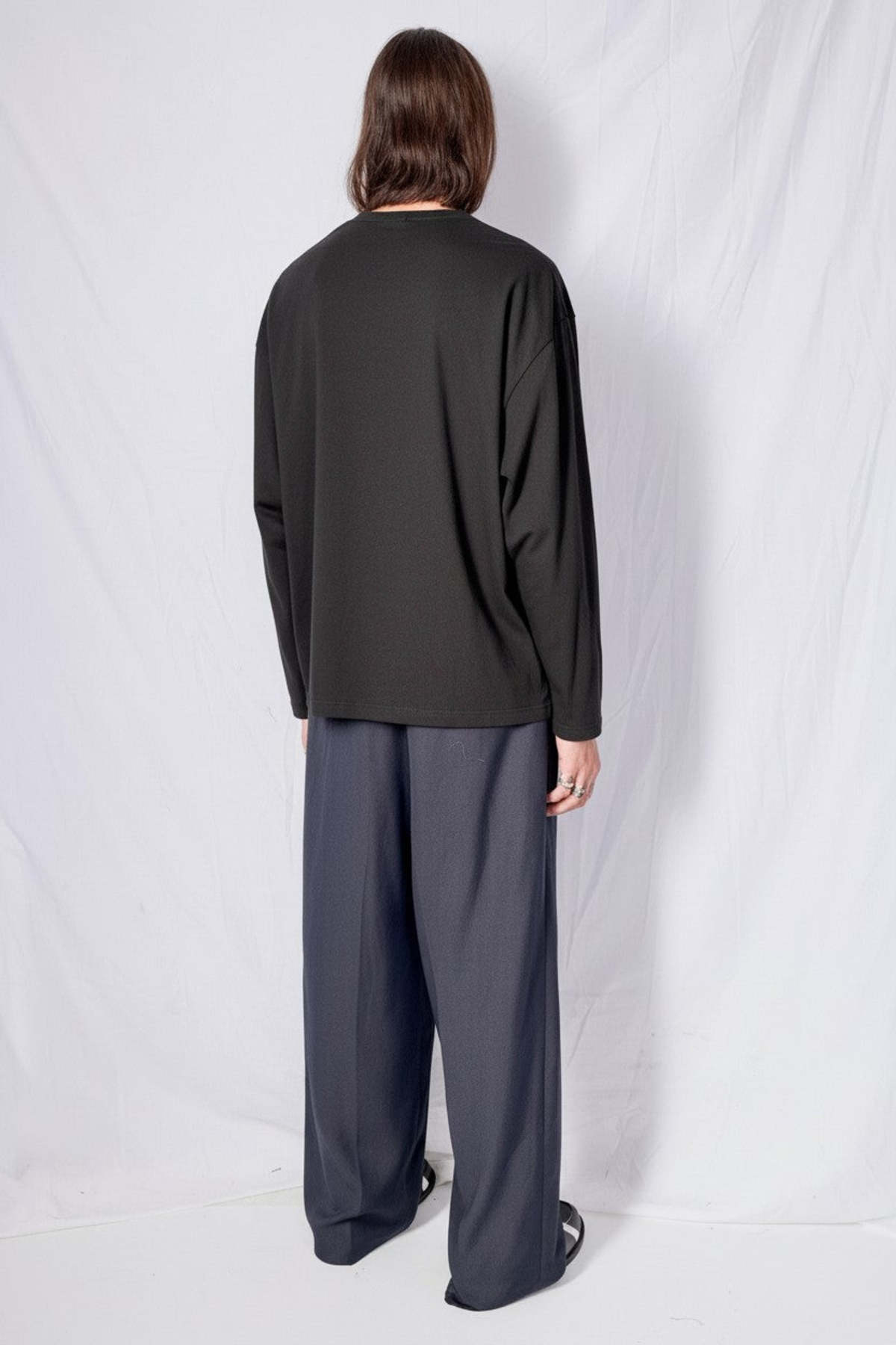 Assembly Shadow Loose Long Sleeve Top - Image 3 of 5