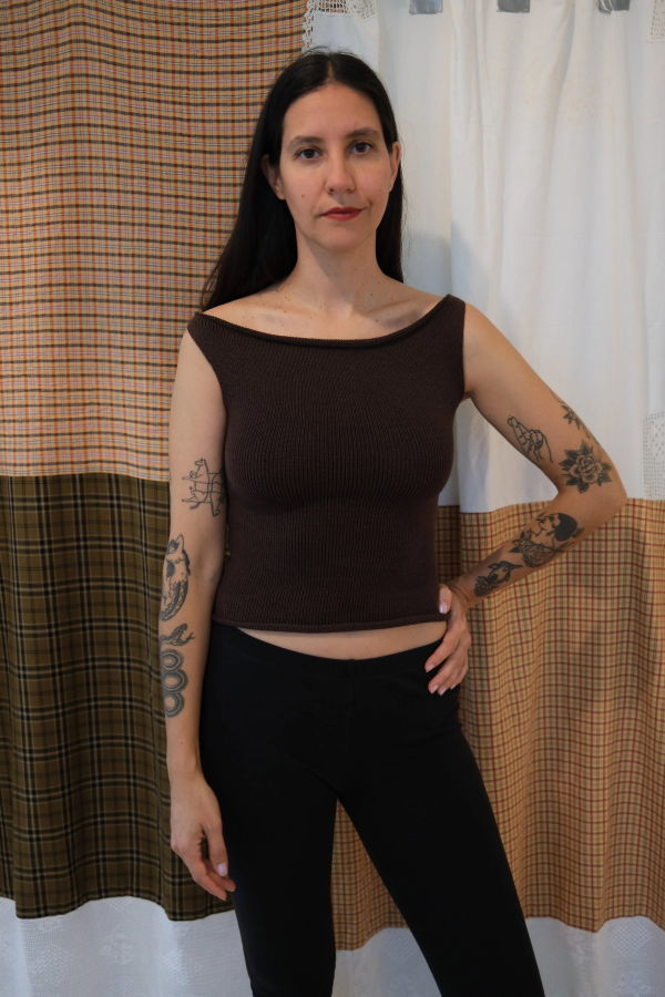 Pearle Knits Boatneck Top