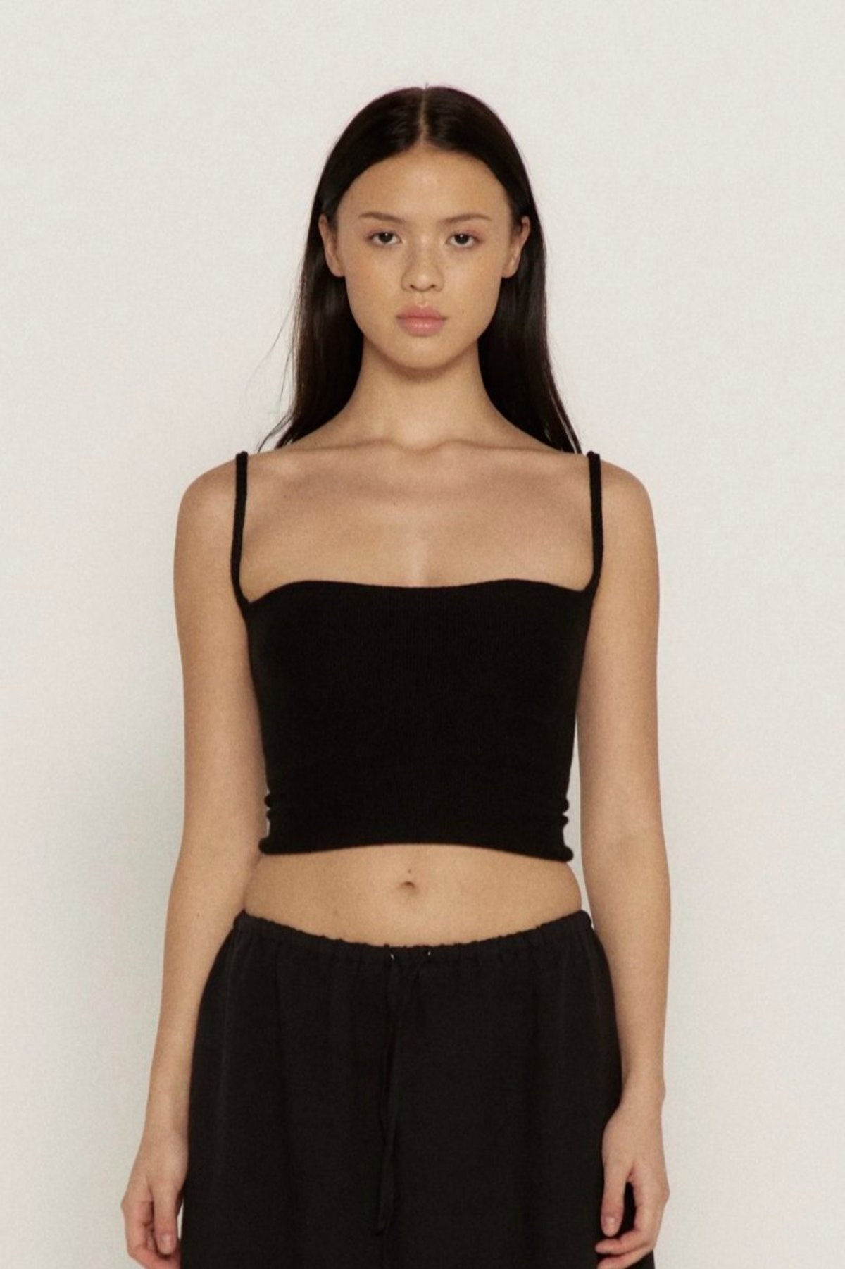 Pearle Knits Skinny Tank - Image 1 of 4