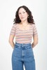 Gravel & Gold Darcy Tee - Ripple Stripe - Thumbnail 1