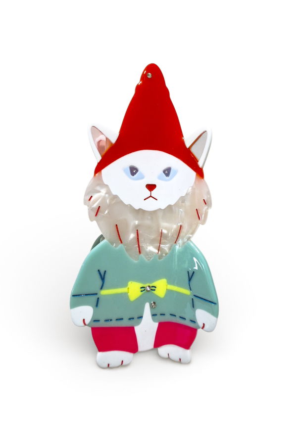 Centinelle Cat Garden Gnome Hair Claw