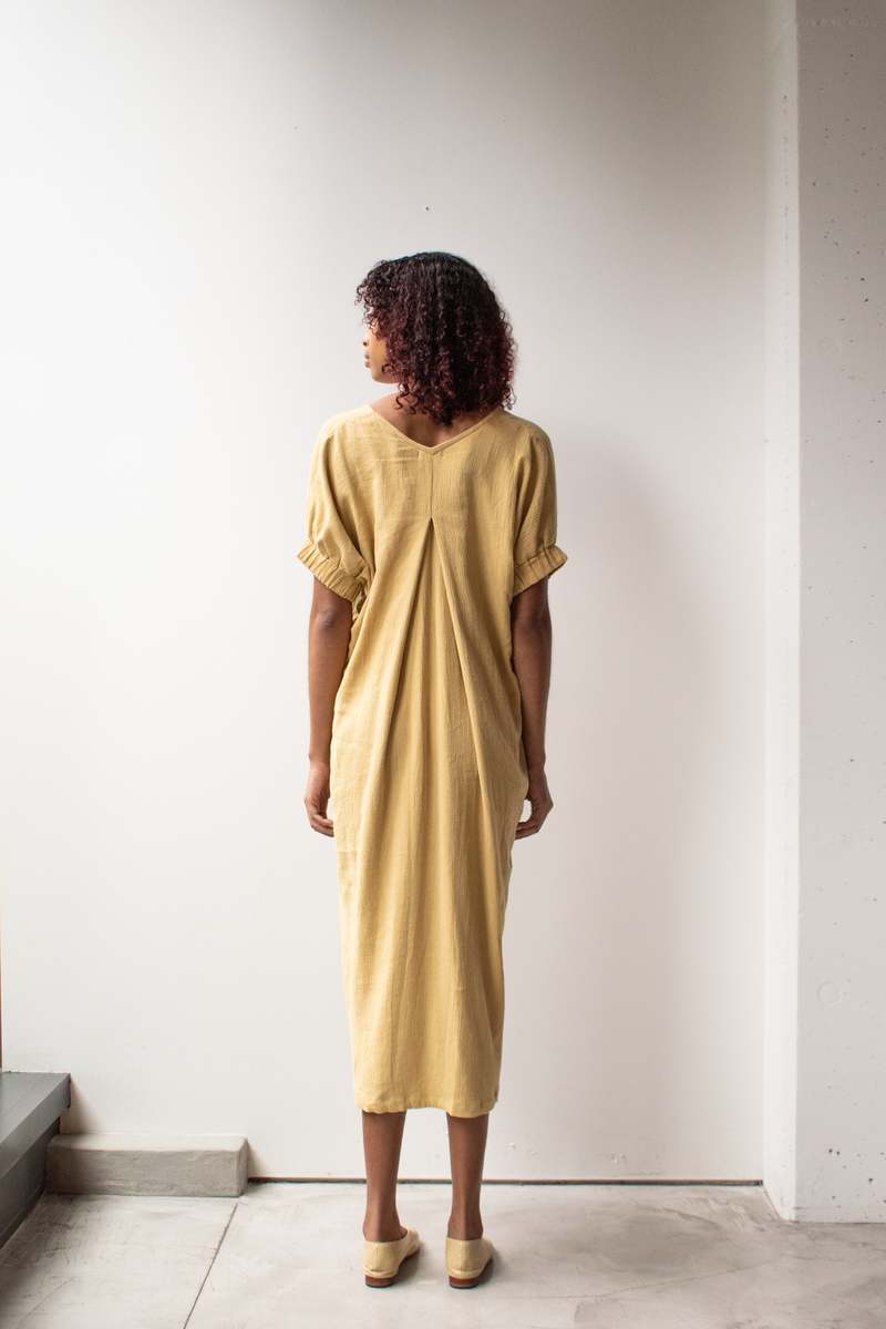 at Dawn. V-neck Relax Long Dress