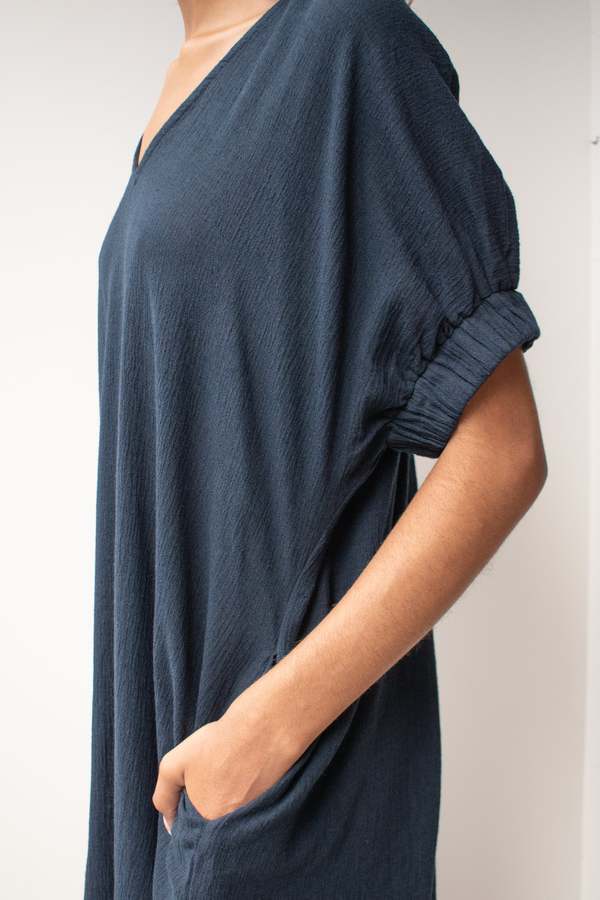 at Dawn. V-neck Relax Long Dress