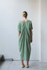 at Dawn. V-neck Relax Long Dress - Thumbnail 27