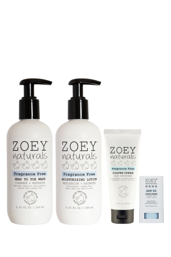 Zoey Naturals Delicate Skin Baby Bundle Set