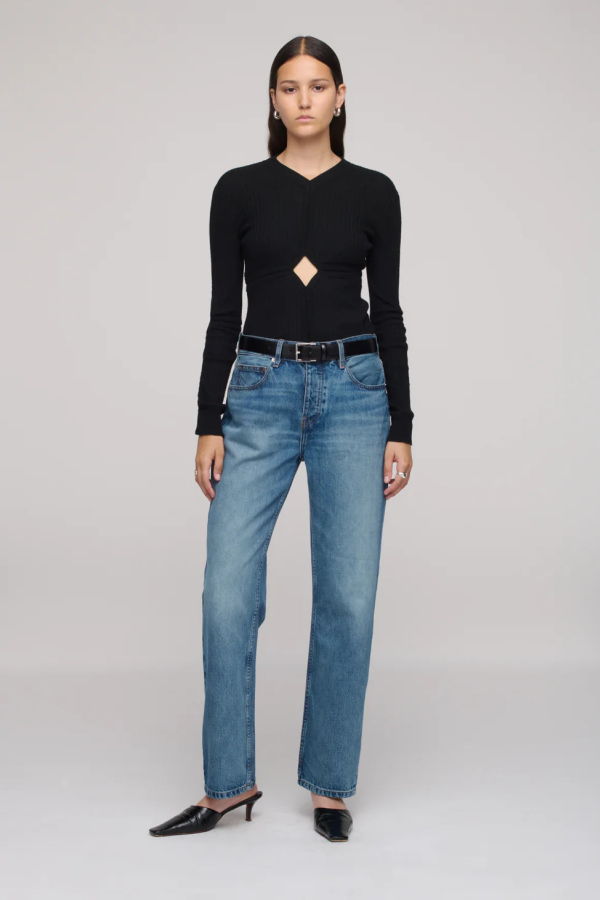 DALA Calla Mid Rise Ankle Jeans