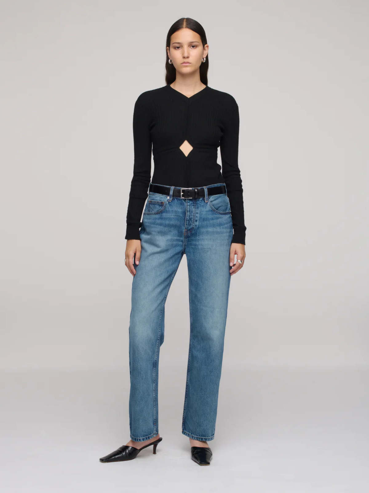 DALA Calla Mid Rise Ankle Jeans - Image 2 of 4