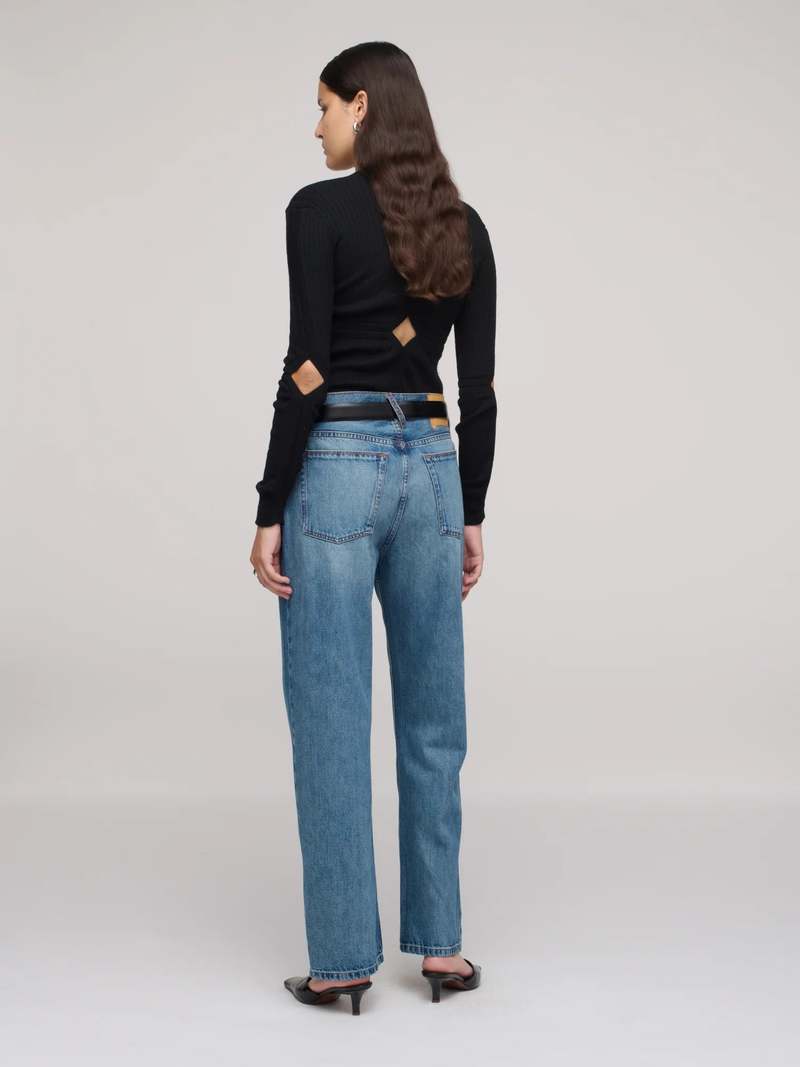 DALA Calla Mid Rise Ankle Jeans