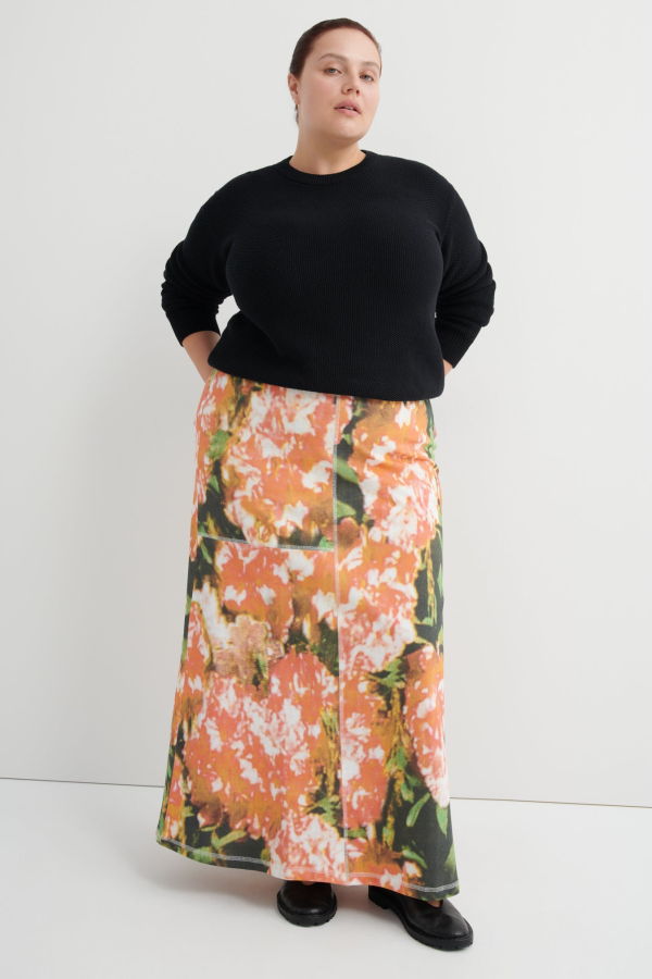 Kowtow Montage Skirt - Flower Book
