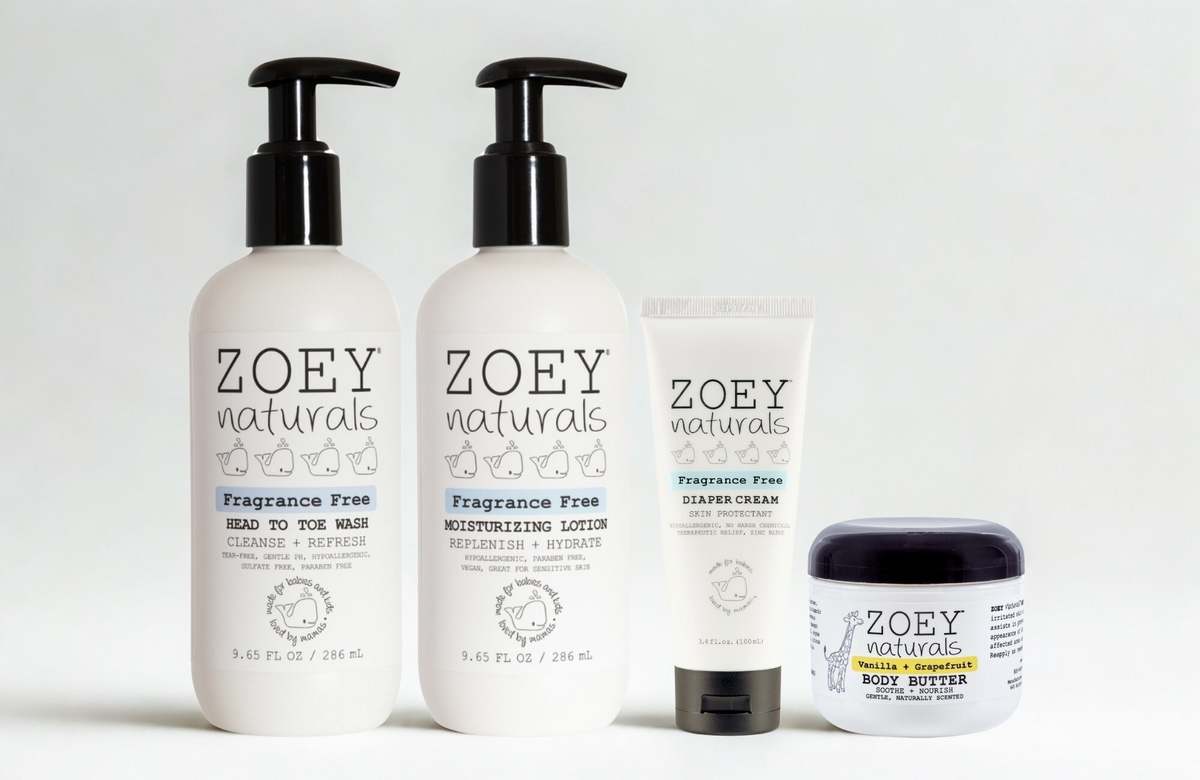 Zoey Naturals Gentle Baby Care Bundle Set - Image 3 of 6