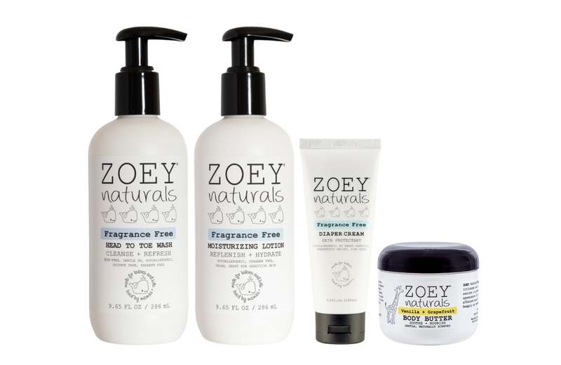 Zoey Naturals Gentle Baby Care Bundle Set