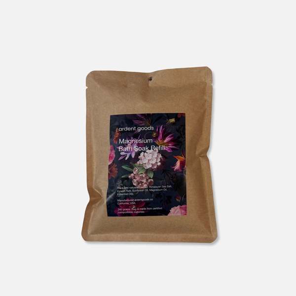 Ardent Goods Magnesium Bath Salt Soak Refill