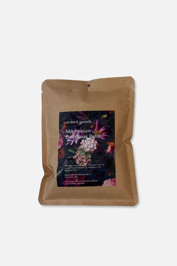 Ardent Goods Magnesium Bath Salt Soak Refill