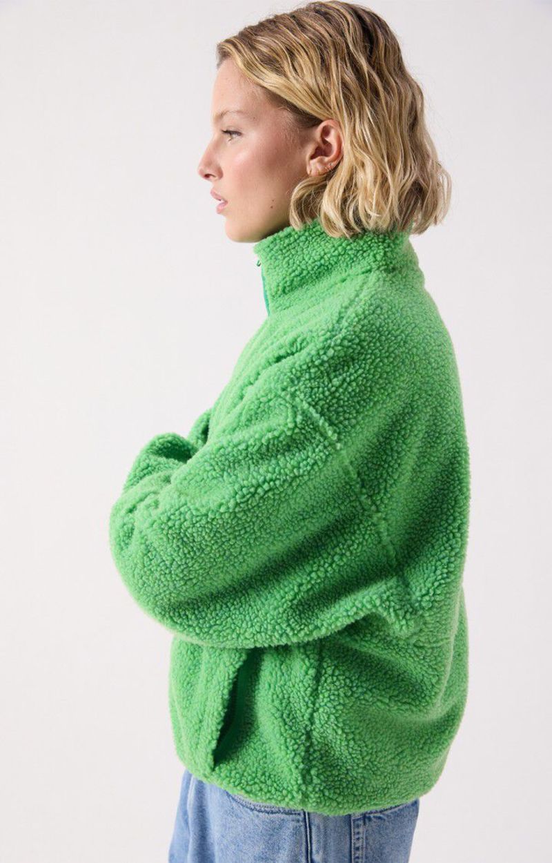 American Vintage Hoktown Zip Up Fleece Jacket - Palm Tree
