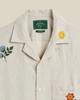 Portuguese Flannel Spring Embroidery Flowers Shirt - Thumbnail 3