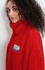 American Vintage Hoktown Long Zip Up Fleece Jacket - Love Love - Thumbnail 4
