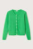 American Vintage Vito Cardigan - Garden Green - Thumbnail 1