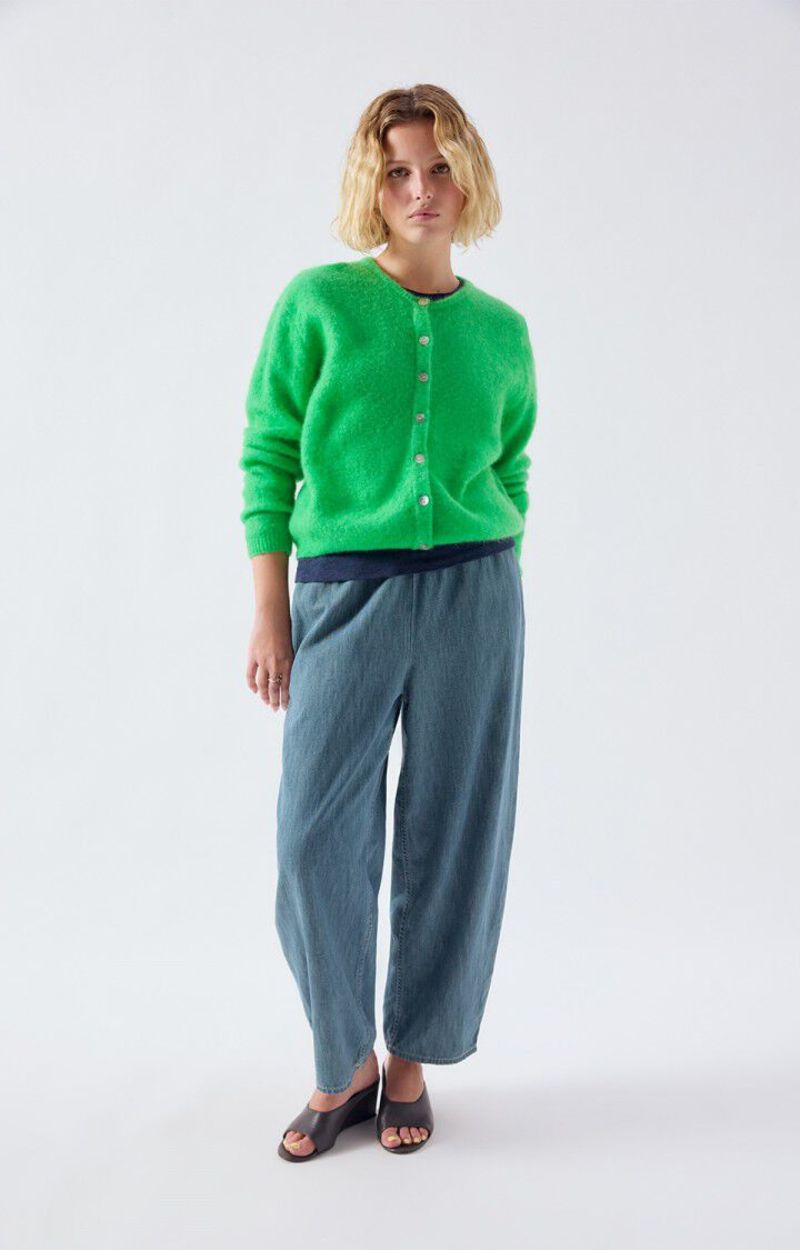 American Vintage Vito Cardigan - Garden Green