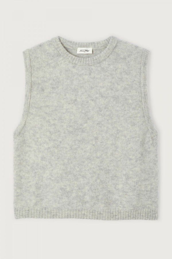 American Vintage Vito Vest - Light Grey