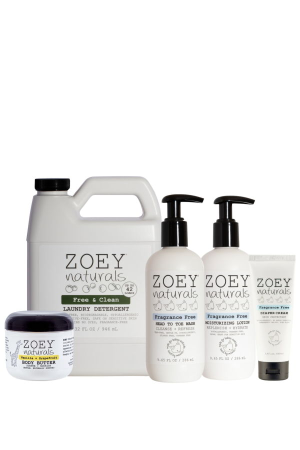 Zoey Naturals Sensitive Care Essentials Set