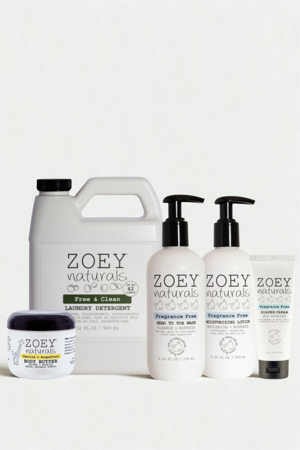 Zoey Naturals Sensitive Care Essentials Set