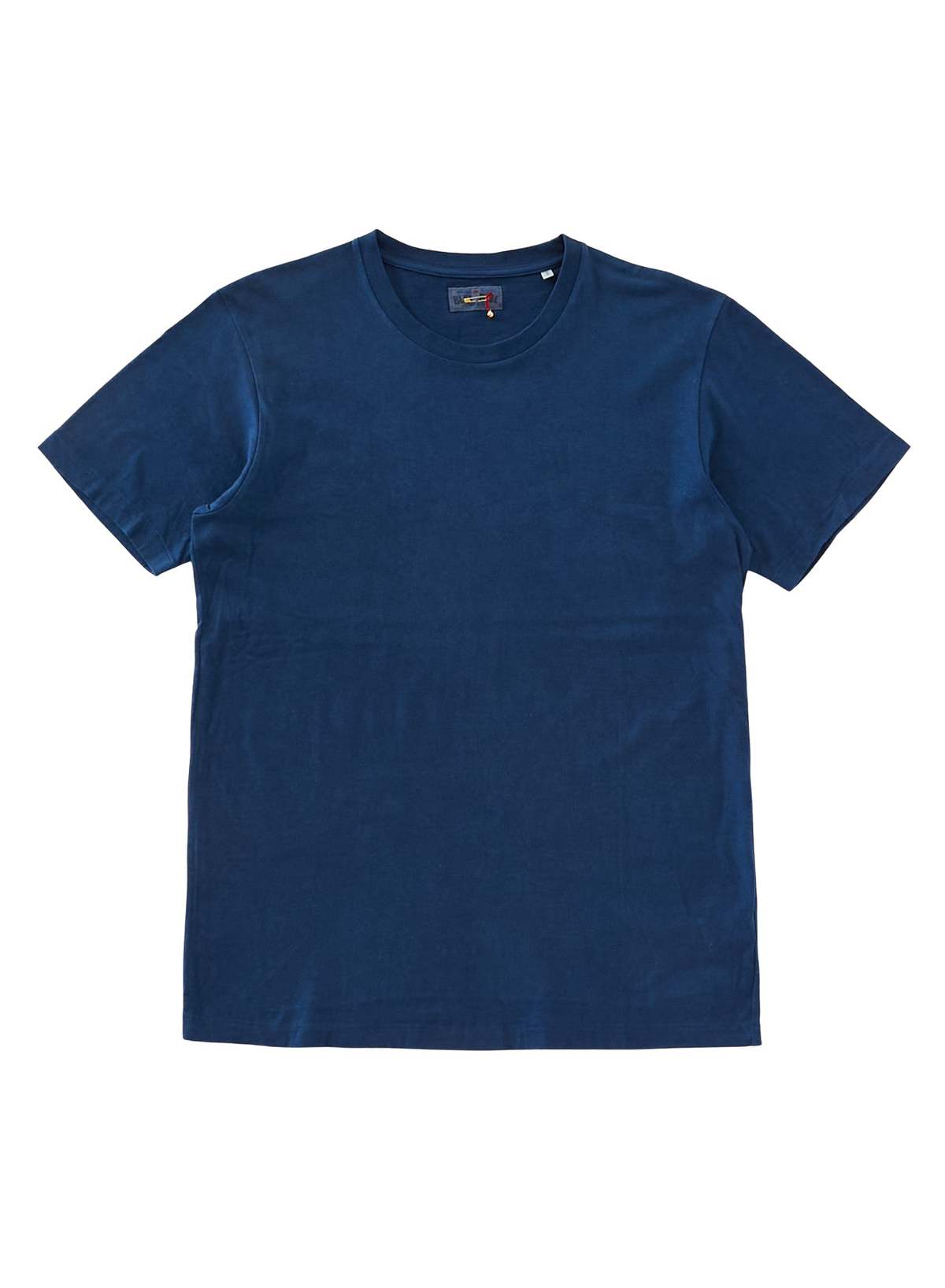 Blue Blue Japan Unisex Knitted Pure Indigo Hand-Dyed T-Shirt - Image 1 of 1
