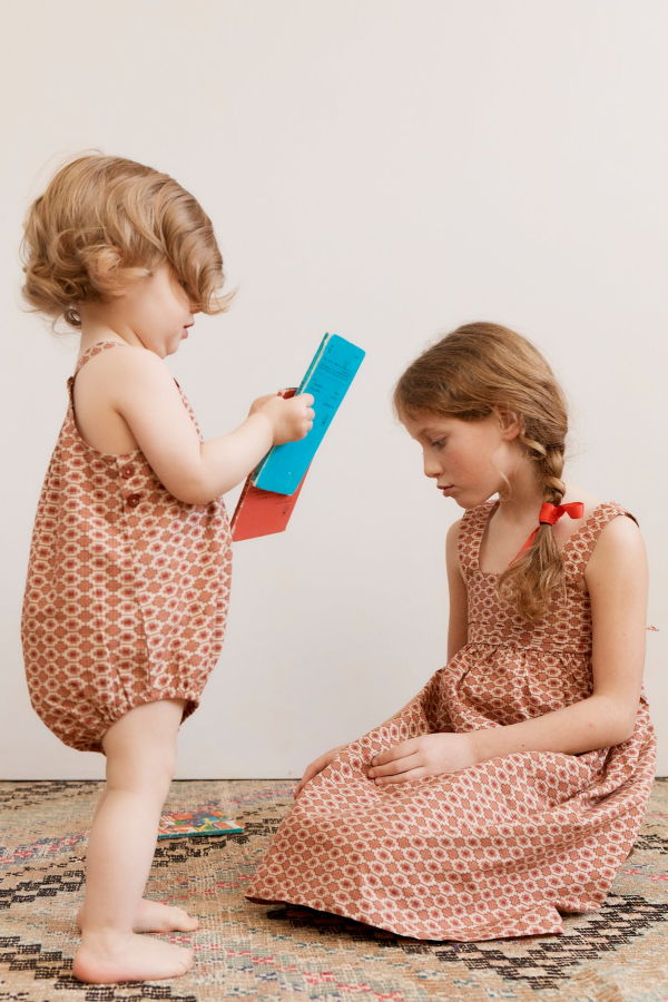 KIDS Caramel Flury Baby Cotton Romper