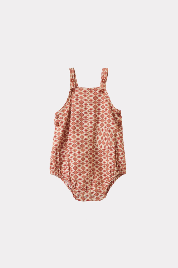 KIDS Caramel Flury Baby Cotton Romper