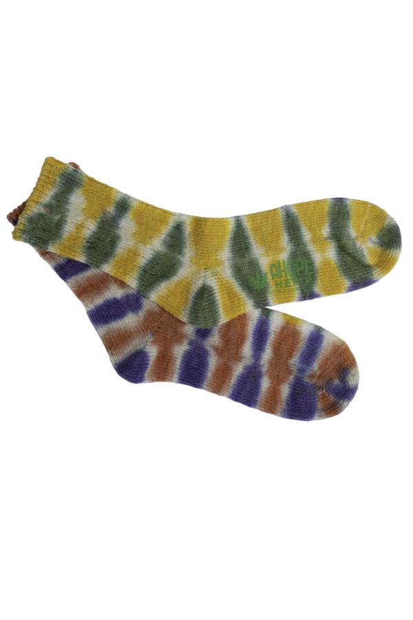 A Hope Hemp J-15 Tie-Dye Socks