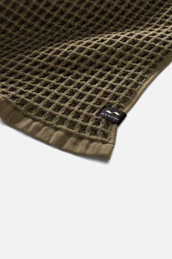 Slowtide Guild Waffle Bath Towel