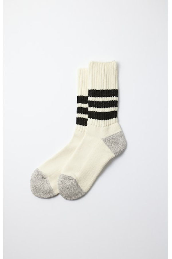 Rototo Coarse Ribbed Old School Socks