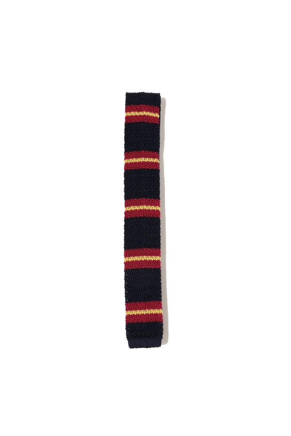 Beams Plus Silk Knit Tie Stripe