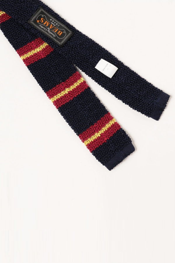 Beams Plus Silk Knit Tie Stripe