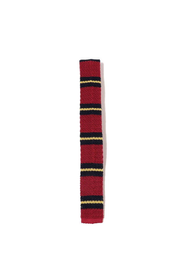 Beams Plus Silk Knit Stripe Tie