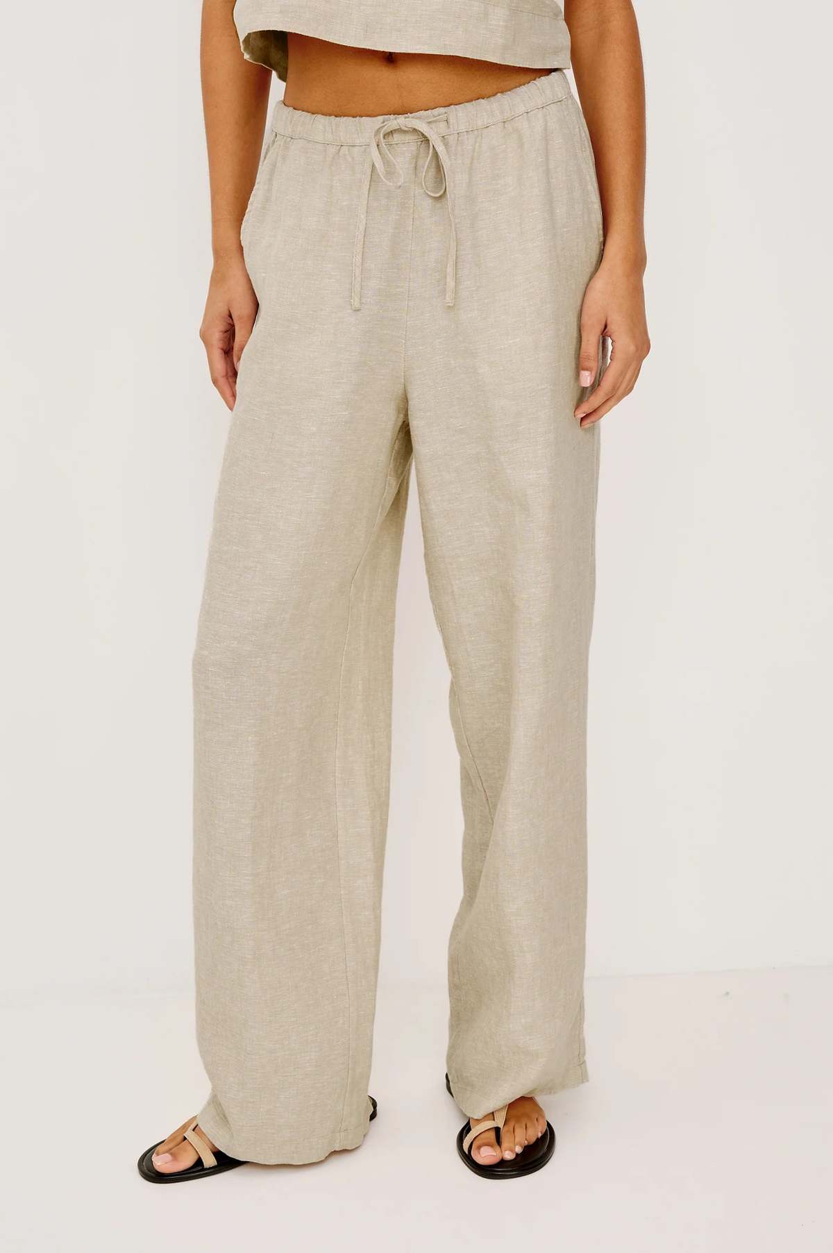 Rails Emmie Pants - Heathered Flax - Image 1 of 5