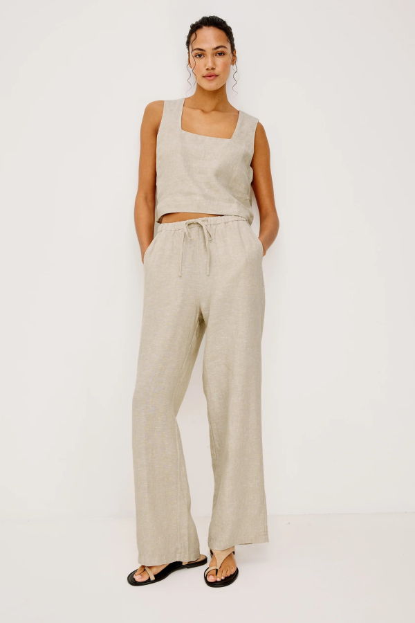 Rails Emmie Pants - Heathered Flax