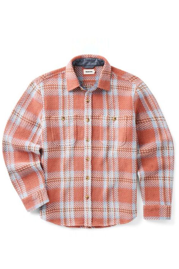 Taylor Stitch Cutter Overshirt - Salmon Plaid