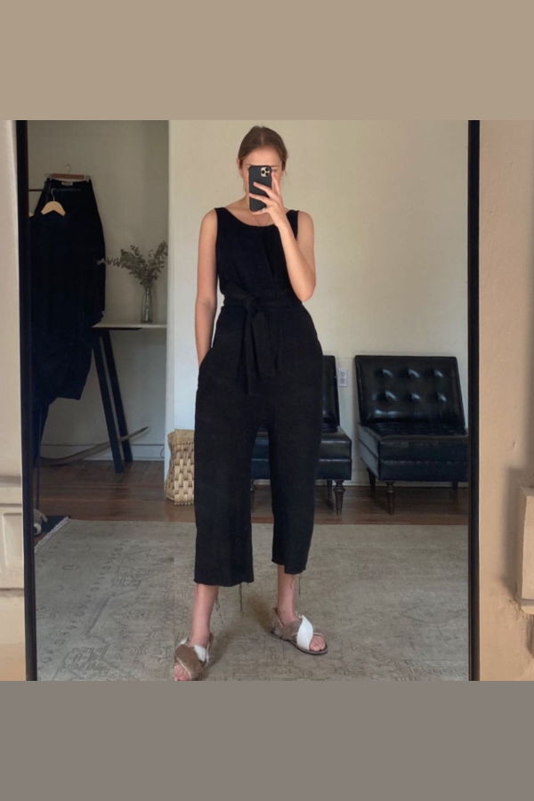 Zii Ropa Mid-weight French Linen Jumpsuit