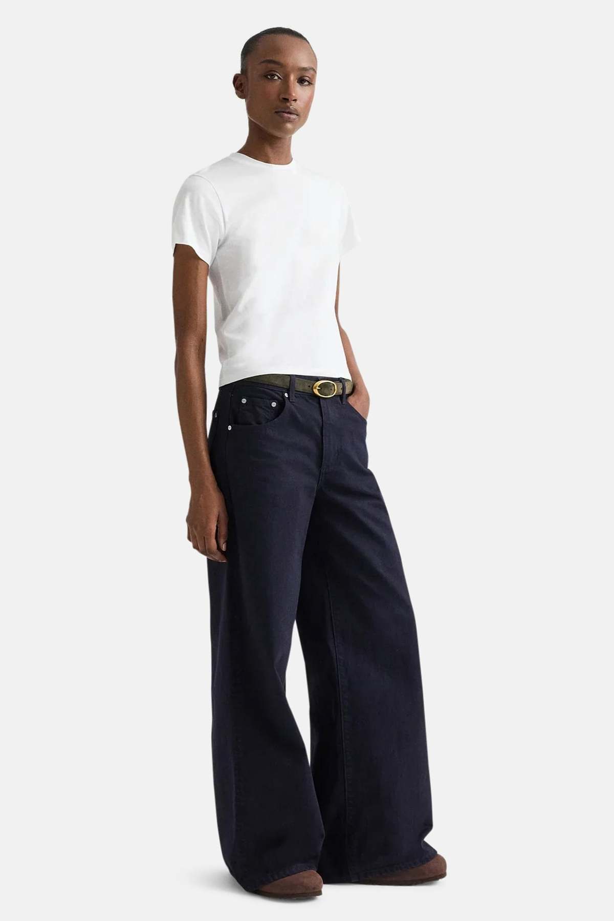 TWP Narrow Belt Belt - Military - Image 2 of 2