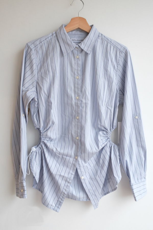 NENA HANSEN Bungee Shirt - Blue Stripe