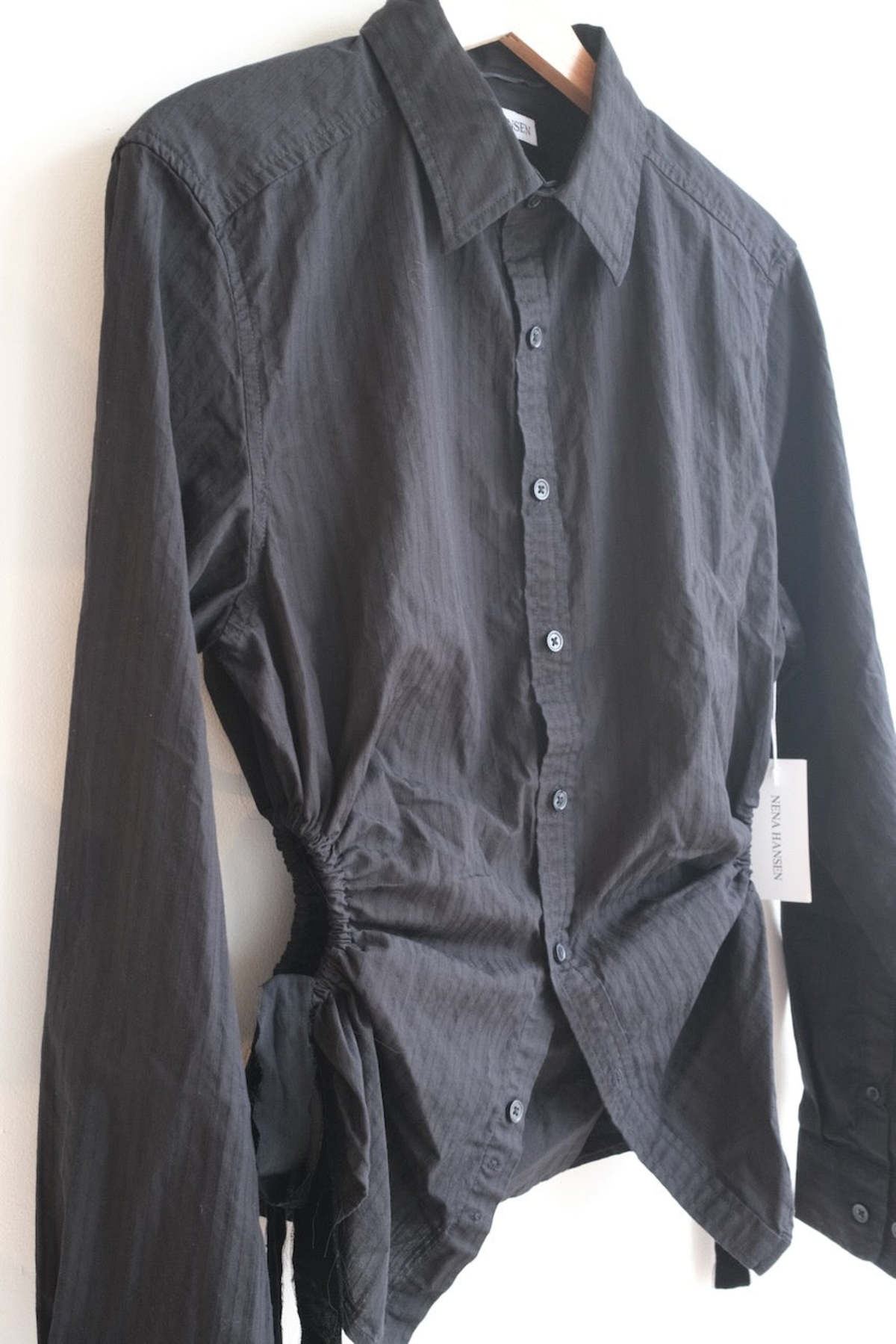 NENA HANSEN Velvet Bow Bungee Shirt - Image 2 of 2