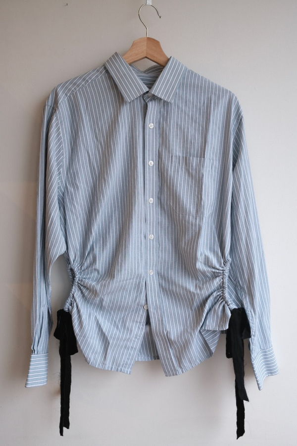 NENA HANSEN Velvet Bow Bungee Shirt