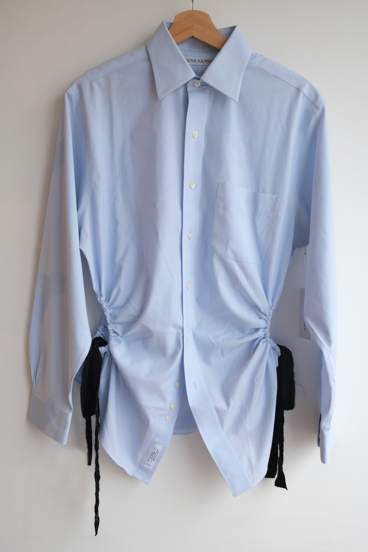 NENA HANSEN Velvet Bow Bungee Shirt - Image 1 of 3