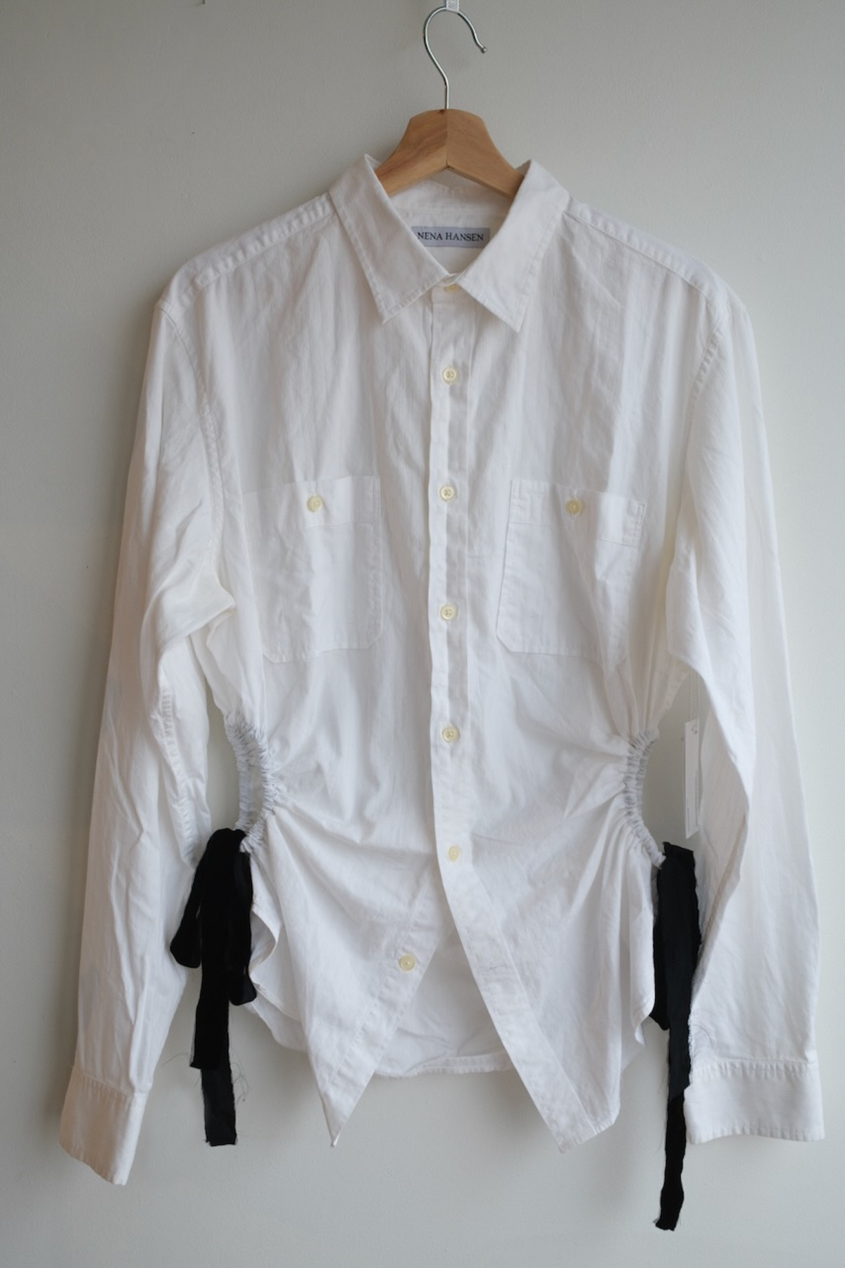 NENA HANSEN Velvet Bow Bungee Shirt - Image 1 of 4